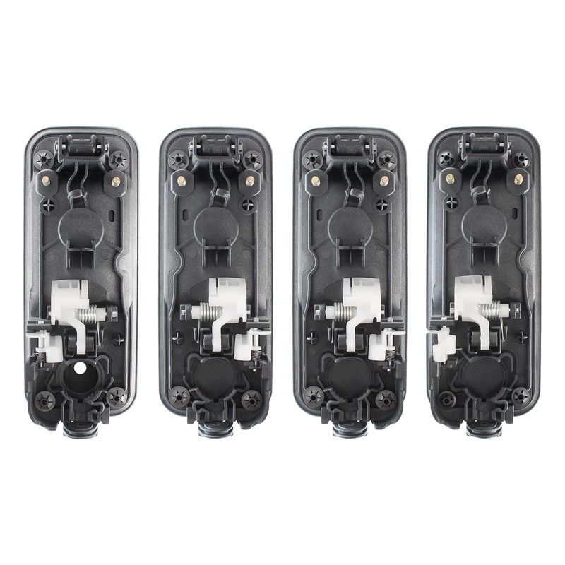 AUTOKAY Set of 4 Oxford White Door Handles Front and