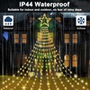 Onory Christmas Outdoor Star String Lights 23FT 860 LED Waterproof