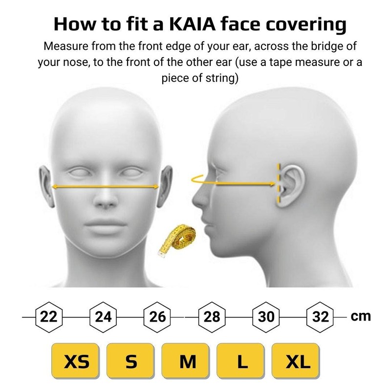 KAIA Face Covering | 2-Layer | Washable | Reusable |