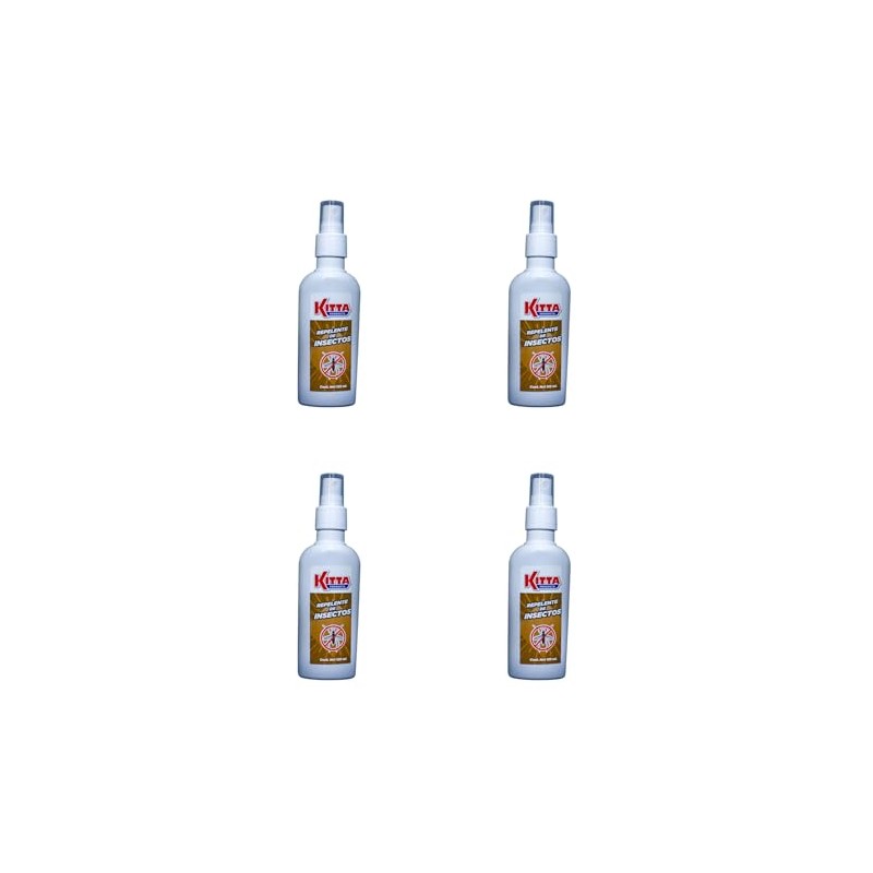 4 Repelente de insectos Kitta Mosco c/u 125 ml -