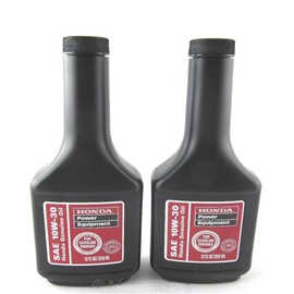 Alamia (2-Pack) Genuine Honda Engine Oil SAE 10W30 12oz for EU1000, EU2000I, EU2000 Companion and EU2000 Camo.