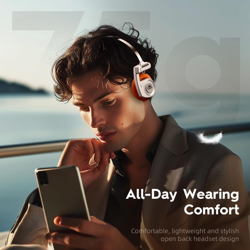 okcsc Retro 3 On-Ear Headsets, Retro Style/Collapsible Design/40mm Class/Adjustable Temporal