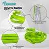 Green Polyester Endless Round Sling Heavy Duty Poly Lifting Sling