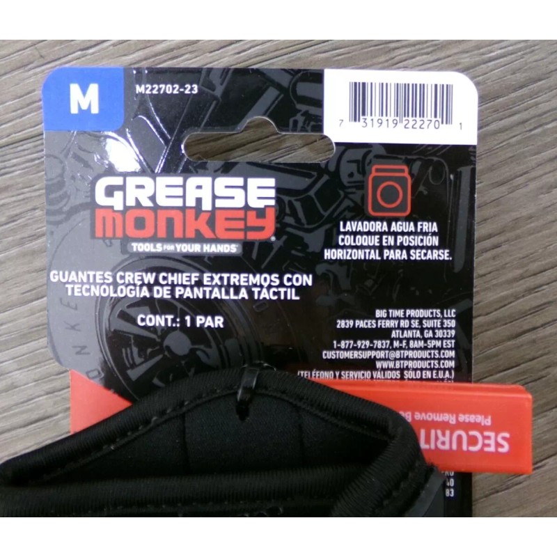 Grease Monkey 3 Pair Grease Monkey Crew Chief Extreme Gloves