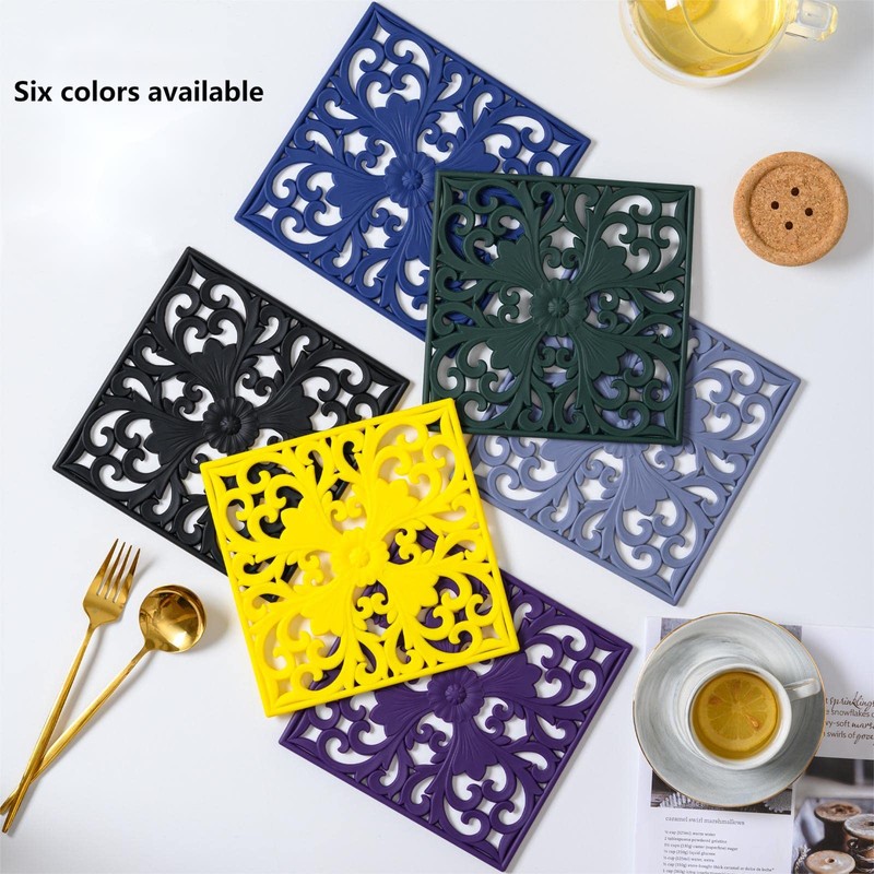 Smithcraft Silicone Trivets for Hot Pots and Pans & Dishes,