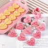 JIRFZUY 10 Pcs Valentine's Day Cookie Cutter, Heart Shaped Cookie