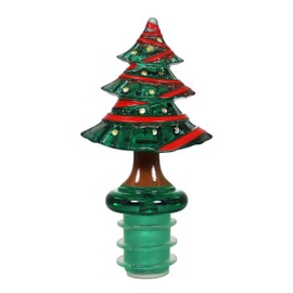 Prodyne Christmas Tree Acrylic Bottle Stopper