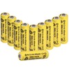AA 400mAh 1.2V NiCd Rechargeable Solar Batteries for Outdoor Flower