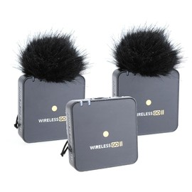 ZRAMO 2x Wind Muff Furry Windscreen Windproof for Wireless Go II Microphone System, WIGOIIS