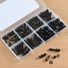 BNUOK 280 PCS M5 Screws Assortment Kit, 12.9 Grade Alloy