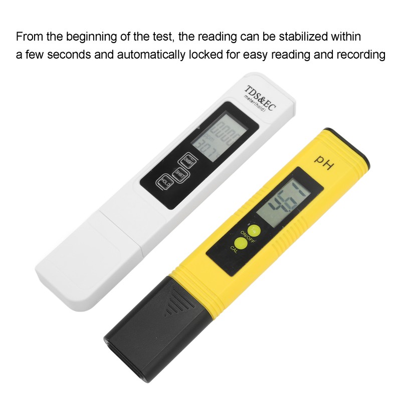 Digital Water Tester PH Tester TDS Meter Handheld Wear Resistant