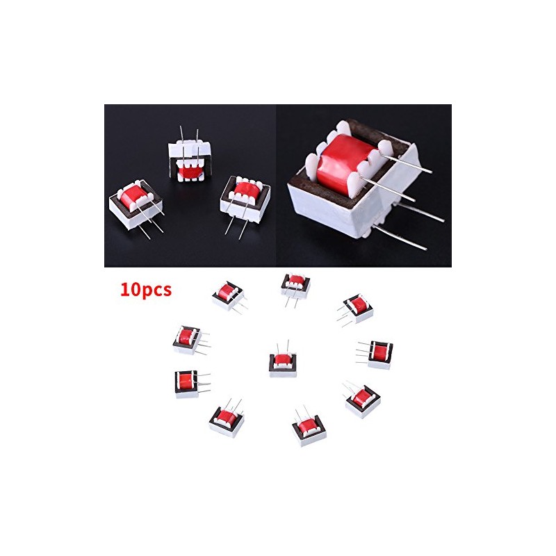 Yosoo nineone Audio Transistor Film Capacitor 10pcs Audio Transformer 600:600