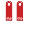Lock Box Door Guard - Standard Length - 2-Pack -