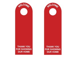 Lock Box Door Guard - Standard Length - 2-Pack - (Red)