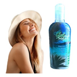 Gel Post Solar Y Post Depilatorio Aloe Mentol Lidocaína