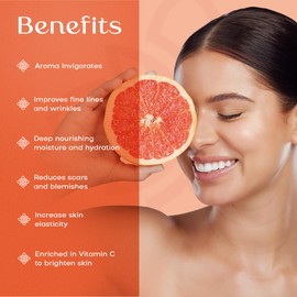 SAFA Citruse Oil for Face, Hair, Nail with Vitamin C, E & A for Scars, Stretch Marks - Orange Body Oil Fragrance - After Shower Body Oil - All Skin Types Non Comedogenic - 4 Fl Oz