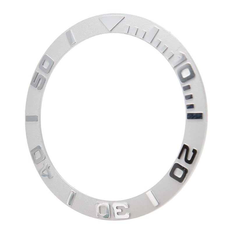 Watch Bezel Insert 38mm Ceramic Embossed Digit Watch Bezel Ring