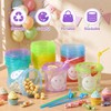 24 Pack 32oz Smile Face Drink Buckets with Lids and