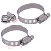 INEEDUP 2298 Radiator Assembly and 4 pcs Oil Hose Clamps
