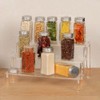 Himilucky 3 Tier Acrylic Display Riser, Clear Perfume Organizer Stand,
