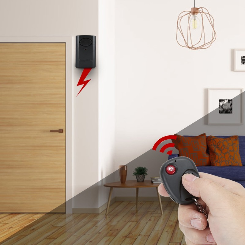 Wireless Door Sensor Remote Control Door Window Anti Theft Alarm