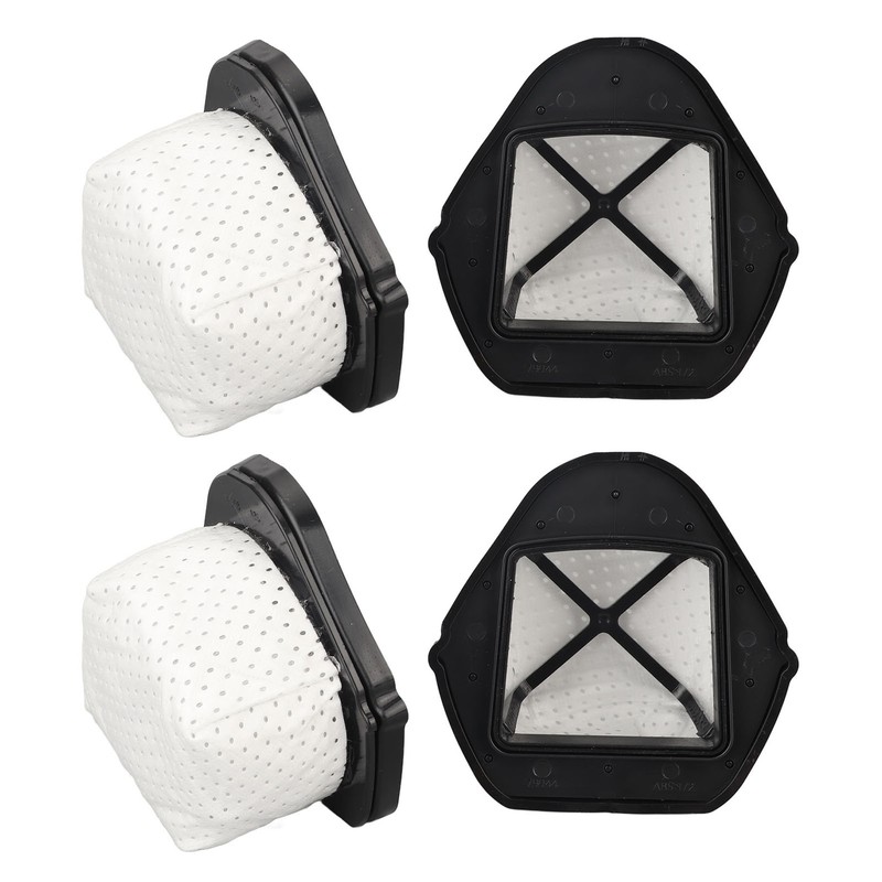 4pcs Handheld Vacuum Cleaner Filter High Strength Efficient Dust Cup