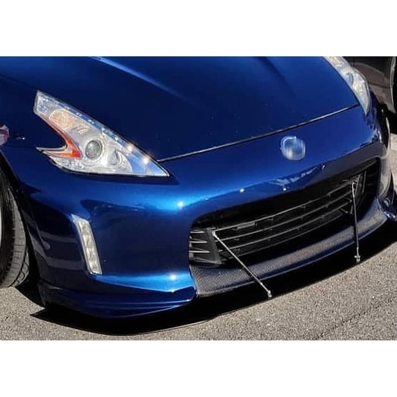 x xotic tech 2pc Adjustable 6"-9" Front Bumper Lip Splitter