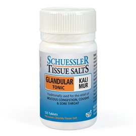 Martin & Pleasance Schuessler Tissue Salts Kali Mur Glandular Tonic Tab X 125