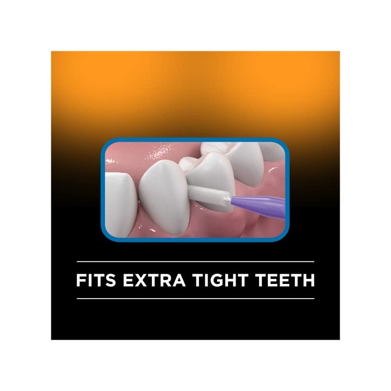 Dentek Slim Brush 32 Count Deep Clean Tight Teeth (6