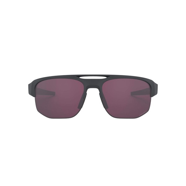 Oakley Men's Oo9424f Mercenary Asian Fit Rectangular Sunglasses, Matte Carbon