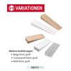 Gedotec Door Stop Wedge – Transparent, Pack of 10, Robust