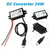 2-Pcs 24W DC 12V/24V to 5V USB C Step Down