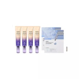 AHC [AHC][최신상] AHC 아이크림 시즌13 라인타이트닝 40ml 4개+마스크팩 10매(모이스처) [AHC][Latest] AHC Eye Cream Season 13 Line Tightening 40ml 4pcs + Mask Pack 10 Sheets (Moisture) [Season 13 4 x 40ml / + Moisture 10 sheets]