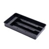 Dial Industries Small Cutlery, Utensil, Silverware Kitchen Drawer Organizer Tray,