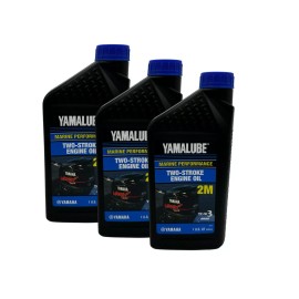 Yamaha Yamalube Semi-Synthetic 2-Stroke Marine Engine Oil LUB-2STRK-M1-1