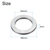sourcing map 2 Sets AXK4060+2AS Thrust Needle Roller Bearings with