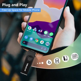 THKAILAR USB C Stick 512GB USB 3.1 Memory Stick 2 in1 Dual OTG Flash Drive Thumb Drive for Smartphones,Computers,Tablets, Laptop,Macs