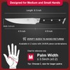 Medium Steak Knives Set of 2, 4.5 Inch High-Carbon Stainless