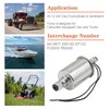 AdvanEX Universal Electric Fuel Pump 12V 2.5-4.5PSI Inline External 5/16