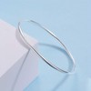 925 Sterling Silver Bangle Bracelet Stackable Bangles for Women