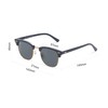 Berikin Sunglasses, Polarized Glass Lens, Classic, Salmont, Blow, Unisex, UV