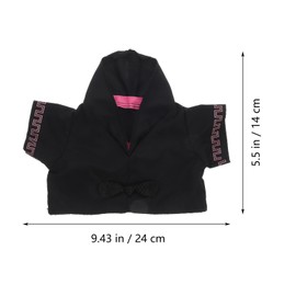 Abaodam Graduation Dress Up Set for Tedd-y Bear Doll Plush Toy, Graduation Bear Clothes Cap and Gown Outfit Bear Plush Stuffed Animal Outfit Make Your Own Stuffed Dolls30cm