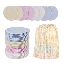 Sustentabilidad y suavidad con LOPHE: Este set de 24 unidades Almohadillas de Algodón Orgánico es perfecto para cuidado de piel sensible de forma ecológica y segura.
