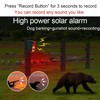 keeda Solar Motion Sensor Alarm 129dB Recording Shed Alarm with