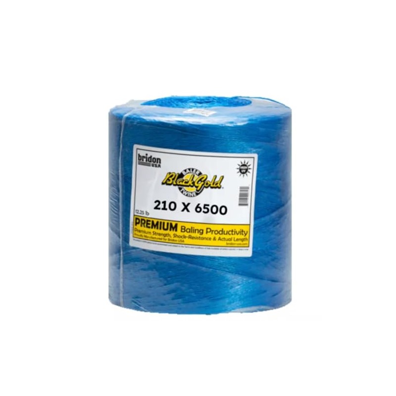 Bridon BlackGold Baling Twine, Poly Propylene WR210 Pound Knot Strength