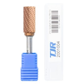 Ultra Co Coated Carbide Burr 12mm (Metric) Diameter with 6mm Metric Shank, (Specially with Chipbreaker) TJR... (Cylinder)