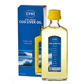 Lysi Icelandic Fish Cod Liver Oil 240 Milligram Liquid Natural Flavour From 6 Months Onwards