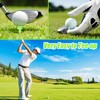 guduling 200 Pcs Green Golf Tees,Plastic Golf Tees,Reusable,Highly Visible Bright