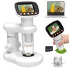 HOMEASY Portable Microscope Detachable for Kids