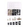 LeTradeJP U Nut Screw Kit U-Clip, Motorcycle, Fairing, U-Shaped Clip,